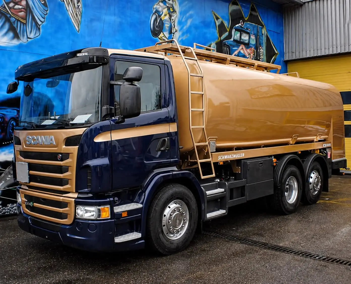 Sensi - Poid lourd camion citerne scania carrosserie sensi